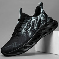 Mens Athletic Shoes Lightweight Breathable Running Sneakers Comfortable Trainers Non Slip Walking Shoes Men Sports Footwear