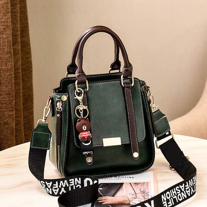 Women's Handbag Simple Casual Fashionable Retro Single Shoulder Crossbody Bag Versatile Large Capacity Shoulder Bag