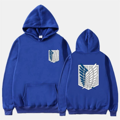 The most neutral pullover short sleeve men's spring and autumn heavy American retro solid color with rotator sleeve loose hoodie