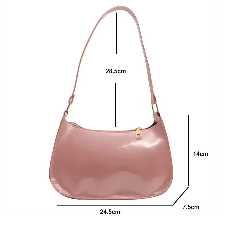 PU Versatile and Fashionable Portable Small Square Bag Single Shoulder Crossbody Bag Luxury Designer Handbag Bolsas De Mujer
