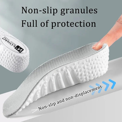 Memory Foam Shoe Insoles for Men Women Arch Support Comfort Cushioning Orthotic Heel Pads Flat Feet Pain Relief Sneakers