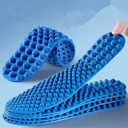 1Pair Relieve Foot Fatigue Shoes Insoles Finger Pressure Board Massage Insole Men Woman Shoe Pads Soft Sports Casual Shoes Sole