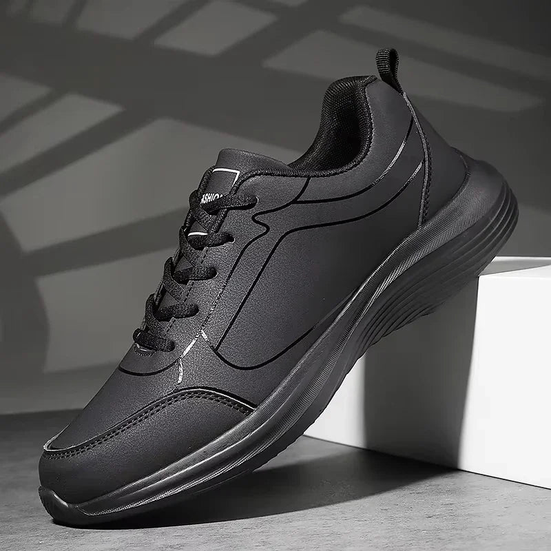 Men's Sneakers Lightweight Running Shoes New Breathable Non-slip Casual Shoes Lace Up Soft Men Walking Shoes Outdoor Tennis Shoe