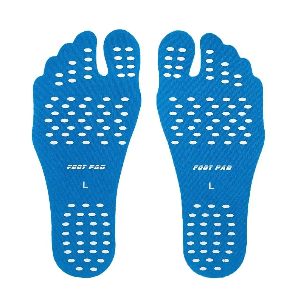 Anti Slip Adhesive Insoles Non-slip Barefoot Stick Beach Shoes Footpads Sticker Silica Gel Invisible Shoe Pad Swim Pool