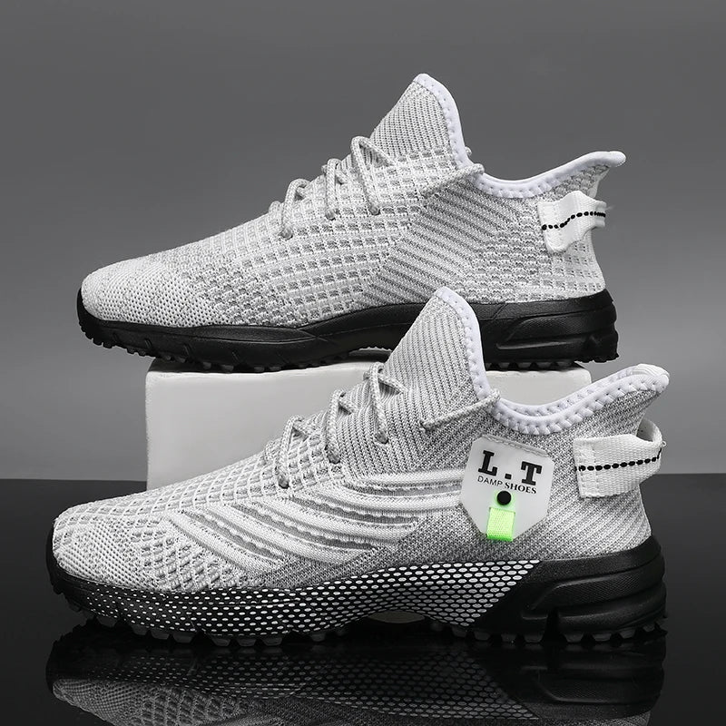 Summer Running Shoes Men Sneakers Casual Shoes Lightweight Big Size 48 Walking Shoes Mesh Breathable Footwear Chaussure Homme