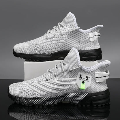 Summer Running Shoes Men Sneakers Casual Shoes Lightweight Big Size 48 Walking Shoes Mesh Breathable Footwear Chaussure Homme