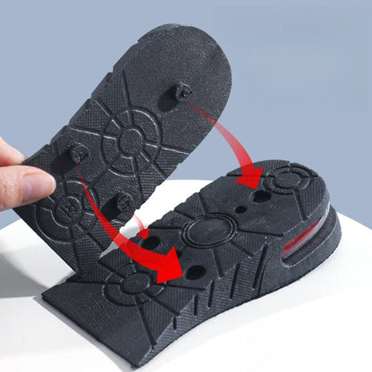 Elevator Insoles for Men and Women Height Increase Shoe Inserts Comfortable Air Cushion Heel Lift Pads for Foot Support