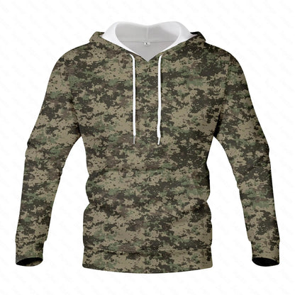 Camouflage Hoodies Men 2023 Spring Mens Military Hooded Sweatshirts Hoodie Male Street Hoody Army Green Sweatshirt Hip Hop S-4XL