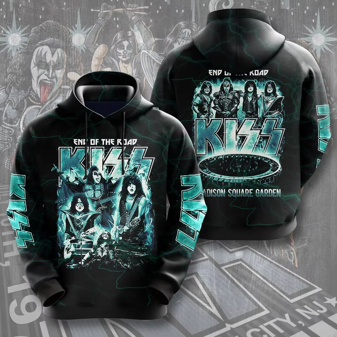 Rock Kiss Band 3d Print Hoodie Men Women Fashion Hoodies Sweatshirt Album Coats Women Sweats Men Hoodies Rock Clothes Tracksuit