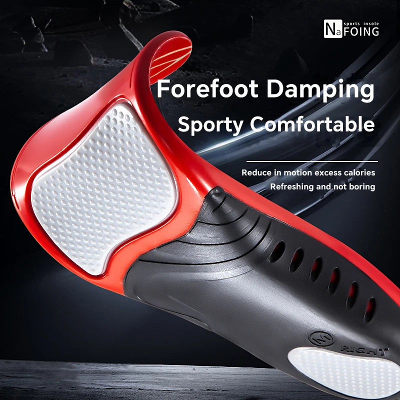 Premium 220+lbs Heavy Duty Arch Support Insoles for Feet PU Gel Shock Absorption Running Insole Wide Feet Work Boots Women Men