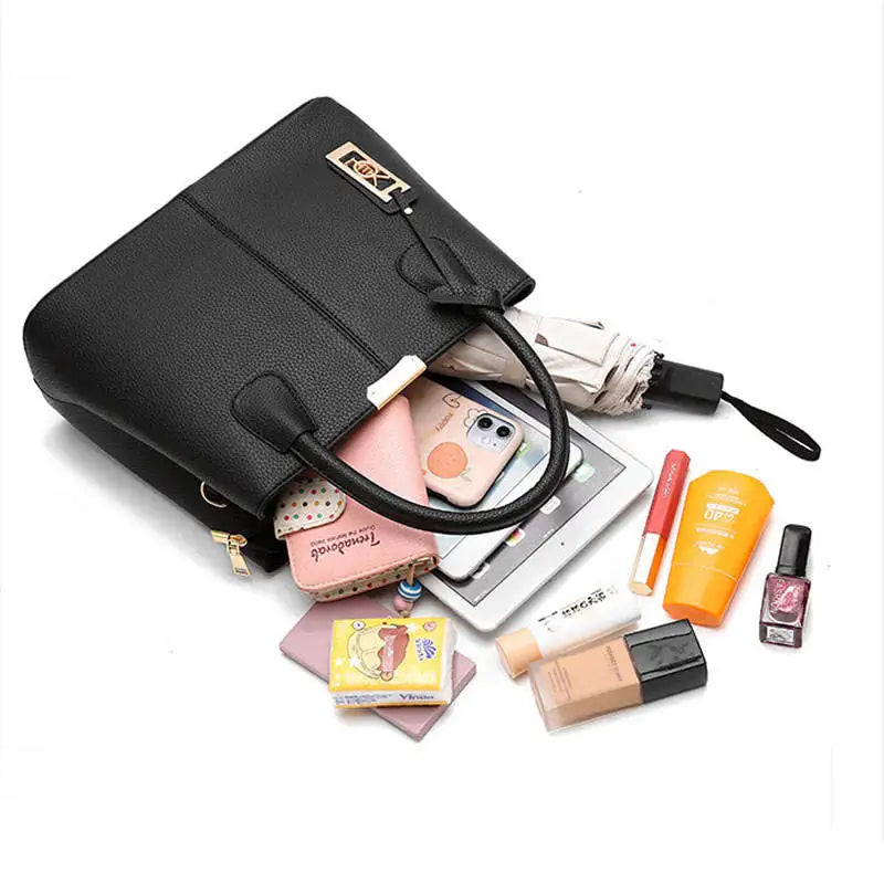 Famous Designer Brand Bags Women Leather Handbag New Luxury Ladies Purse zwq