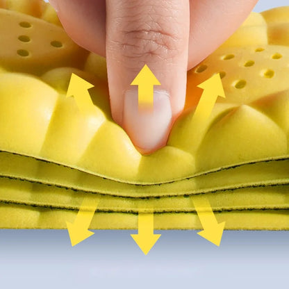 Soft Shoe Pads Support Shock Absorption Cushion Work Comfort Orthotic Insoles for Men Women Heavy Duty Support Pain Relief