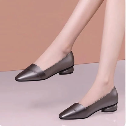 Cresfimix zapato negro tacon women cute sweet high quality green slip on heel pumps for party ladies casual comfort shoes a6123