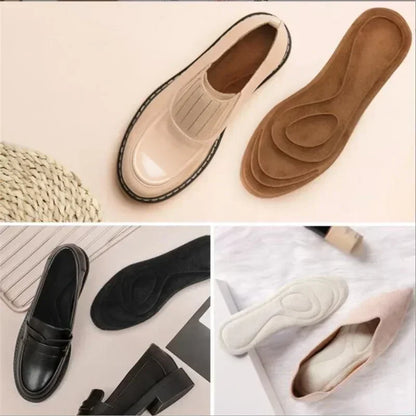 2Pcs Keep Warm Fleece Insole Thicken Soft for Shoes Thicken Soft Massage Pad Cashmere Shoes Winter Sport Self Heating Shoe Pads