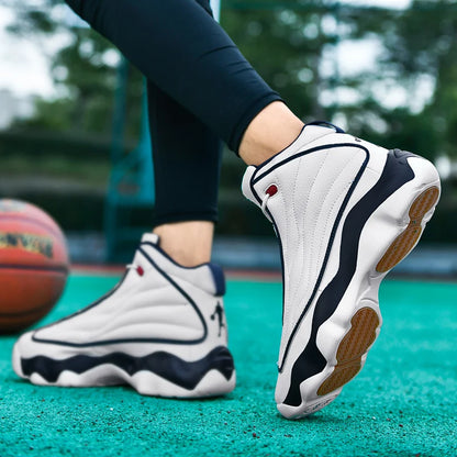 High Quality Mens Fitness Basketball Shoes Basketball Shoes Mens Sneakers Autumn High Top Anti-skid Outdoor Sneakers