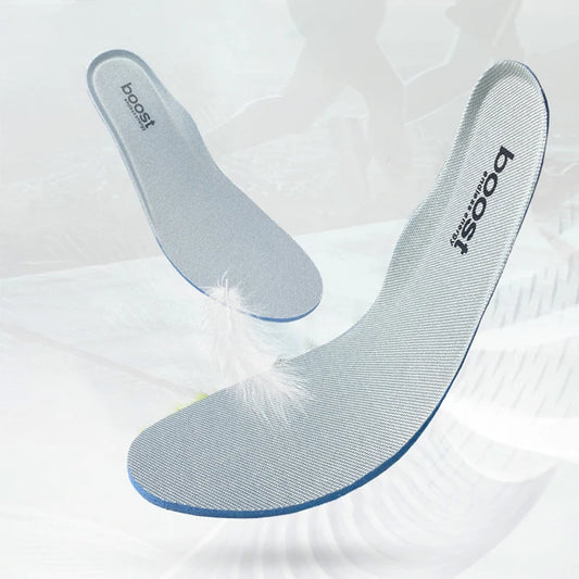 1 Pair Breathable Sweat Men and Women Insoles For Sneakers Sports Shock Insoles Stretch Breathable Deodorant Running Cushion