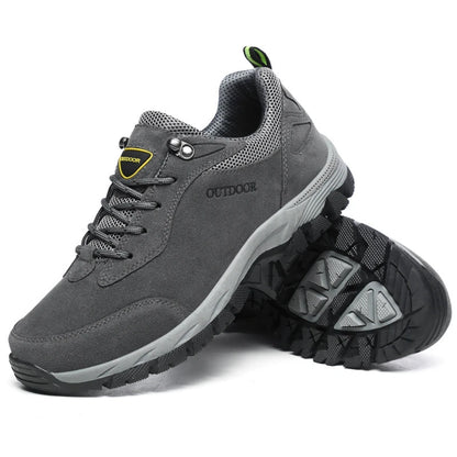 Autumn And Winter Hiking Shoes Men's Non-Slip Thick Sole Men's Travel Sports And Casual Shoes Outdoor Men's Shoes Large Size