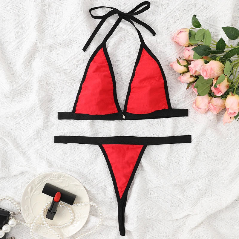 Bathing Suit Women Micro Bikini Sexy Swimsuit Female Swimwear Bikini Set Brazilian Biquini Thong Swimming Suits Beachwear