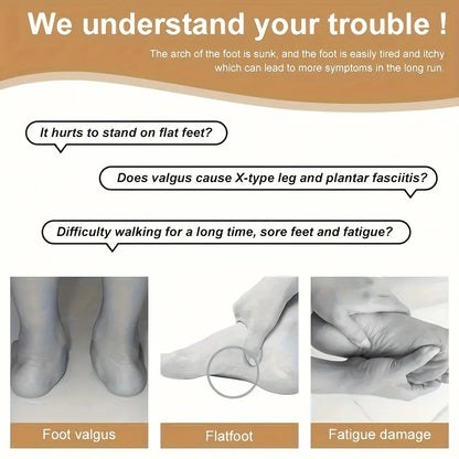 Leather Orthotic Insoles Half/Full Pad Orthopedic Flat Feet Heel Pain Arch Support O/X Leg Corrected Insoles Shoes Sole Insert