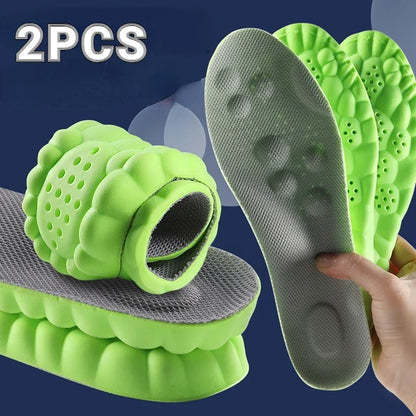 4D Massage Super Soft  Insole Running Orthopedic Inserts