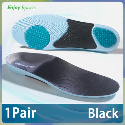 1Pair/2Pair Men's and Women's Sports Insoles Flat Foot Arch Support Orthotic Insoles Shock Absorbing Sole Comfortable Shoe Pads