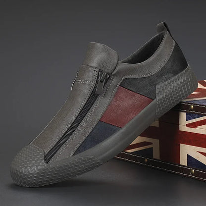 Men's Sneakers High Quality Men Shoes Comfortable Leather Shoes Wear-resistant Plus Size Casual Driving Shoes Hot Sale Moccasins