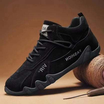 Outdoor Fashion Men's Shoes Loafers Comfort Walking Vulcanzed Sneakers Men Original Men's Ankle Boot Non Slip Work Shoes for Men