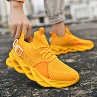2025 Men's Shoes Fashion Lightweight Breathable Mesh Sports Shoes Outdoor Leisure Slow Walking Running Shoes Large Size 38-46