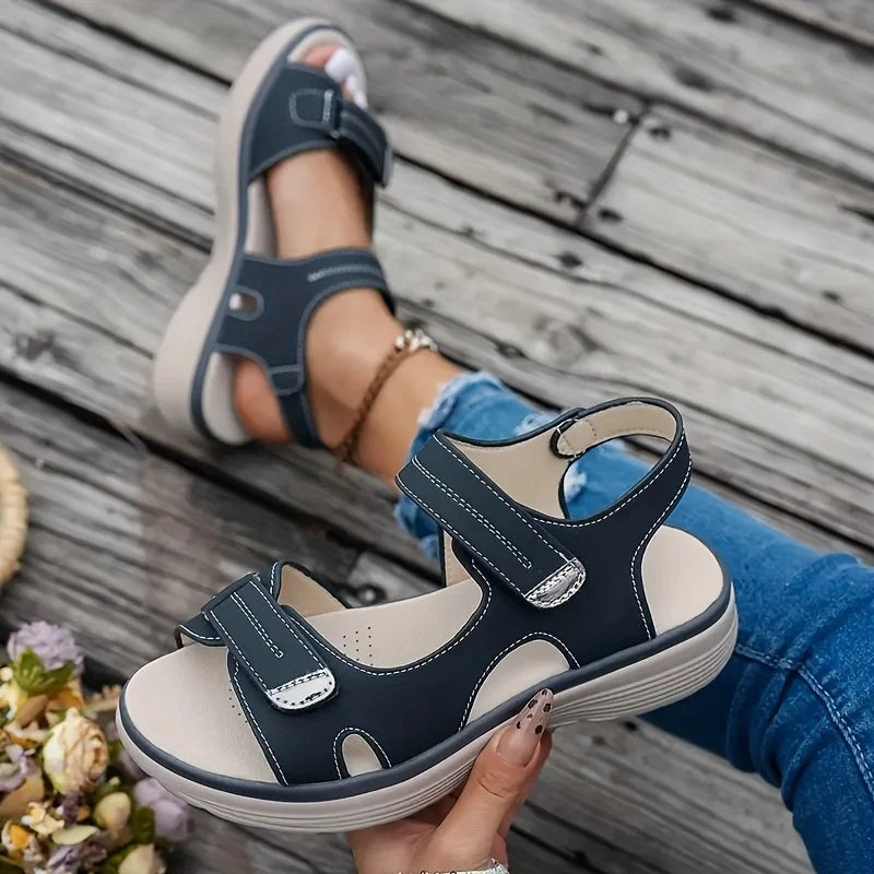 Summer Wedge Sandals for Women  New Fashion Non Slip Beach Shoes Woman Lightweight Casual Platform Plus Size Sandals Women