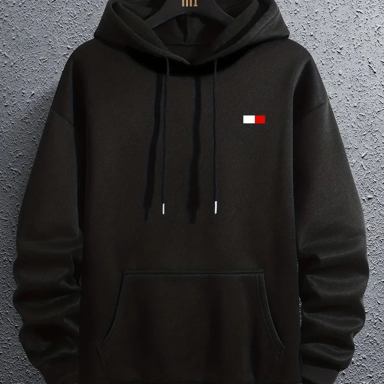 Fashion  with Autumn and Winter Hood for Men Winter Hoodie Large Sleep Hard Sweatshirts Informal Pockets Exterior Clothing Tops