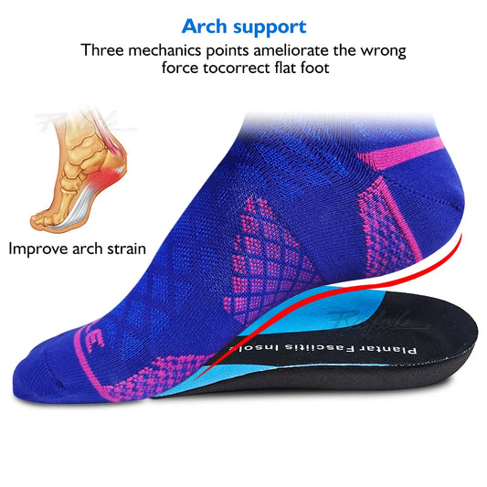 VHTRA Arch Support Insoles Absorption Cushion for Shoes Men Women Orthopedic Insoles Plantar Fasciitis New Balance Sneakers Pads