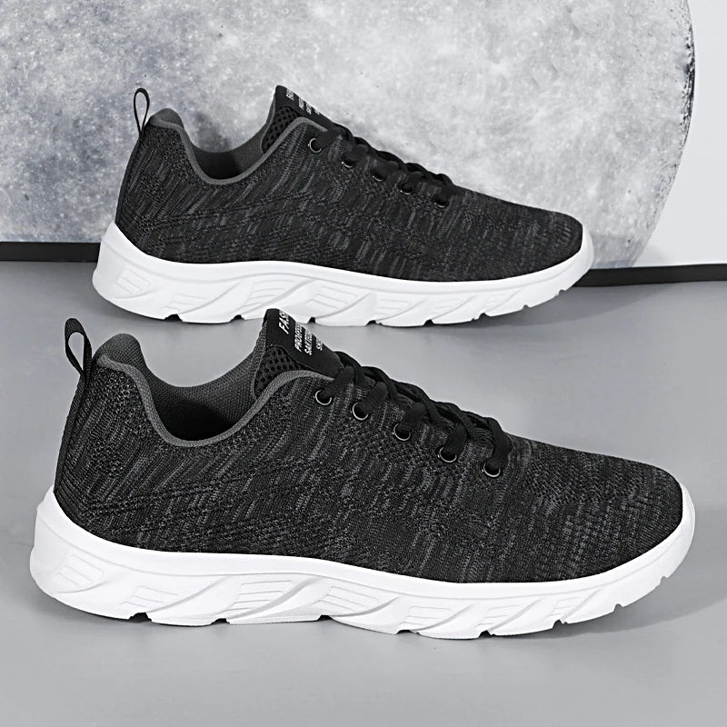 Summer Lightweight Shoes Mesh Running Shoes Breathable Walking Footwear