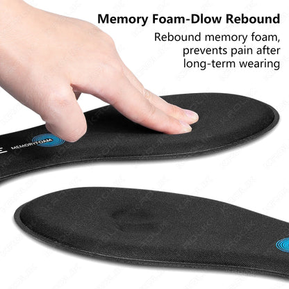 2 PCS Memory Foam Sports Insoles for Shoes Men Women Sports Antibacterial Deodorization Insoles Sweat Absorption Running Cushion