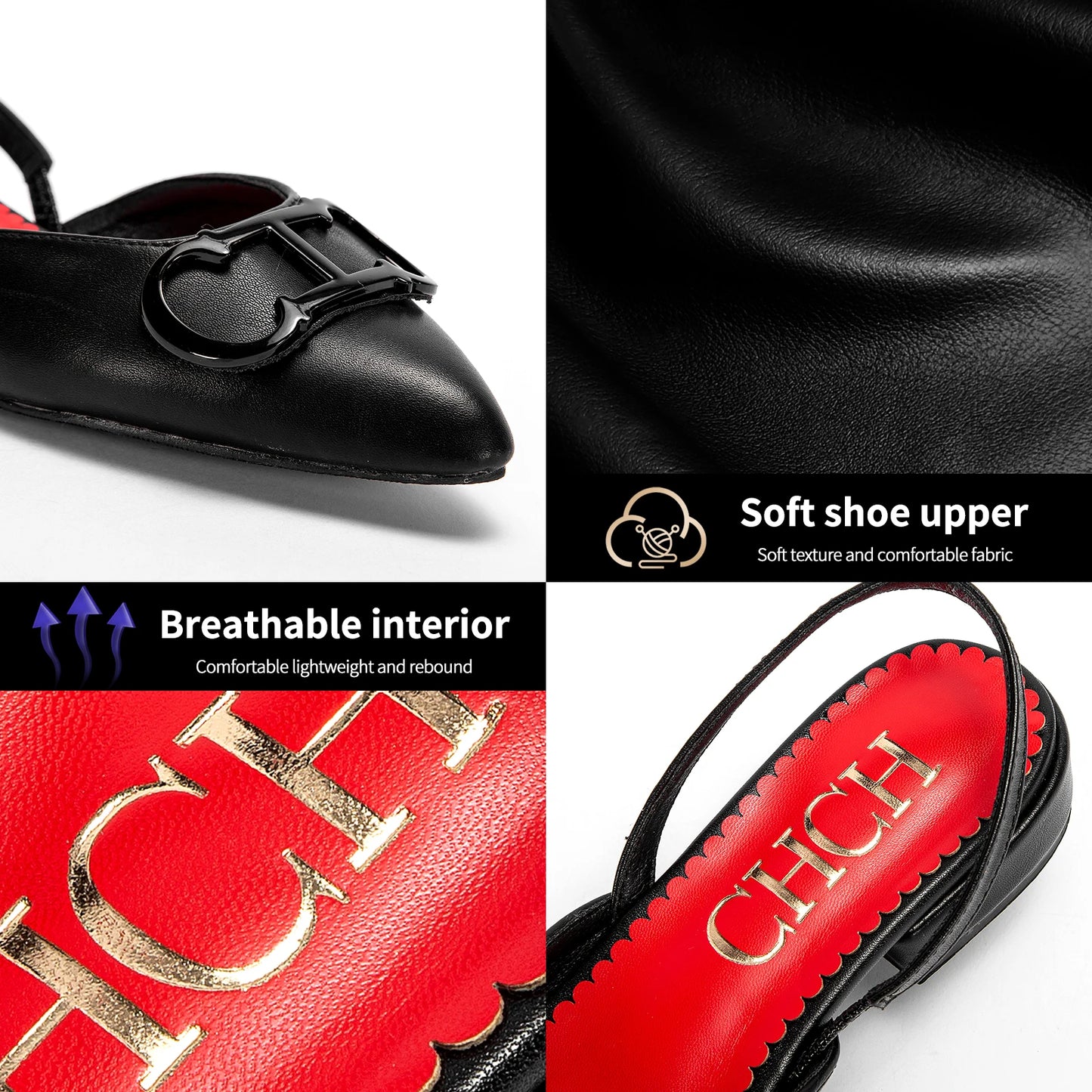 Summer Women's New 2024 Women's Low Heel Sandals Fashion Solid Color Simple Women's New Sandals