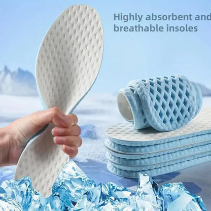 5Pair Summer Breathable Mesh Insoles for Men Women Deodorization Sweat Absorb Running Absorption Shoe Sole Sport Shoes Pads