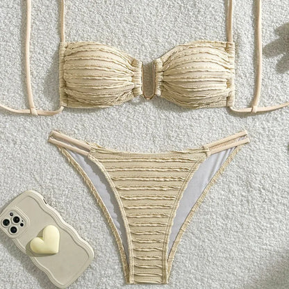 Summer Sexy Bikinis  Women's Swimwear Female Swimsuit For Swim Wear Bathing Suits Brazilian Bikini Set Beachwear Pool Bather