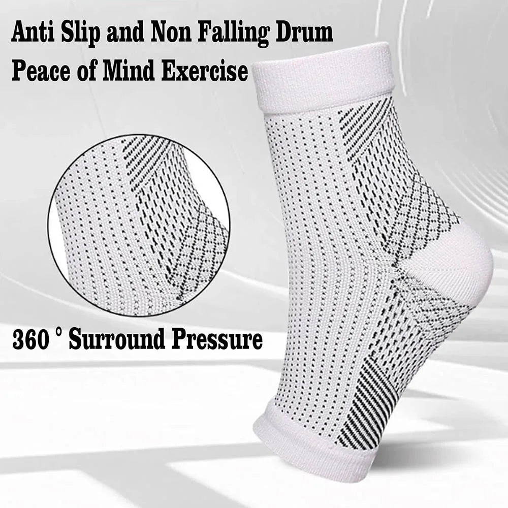 Premium Anti-Fatigue Foot & Ankle Sleeve Compression Socks