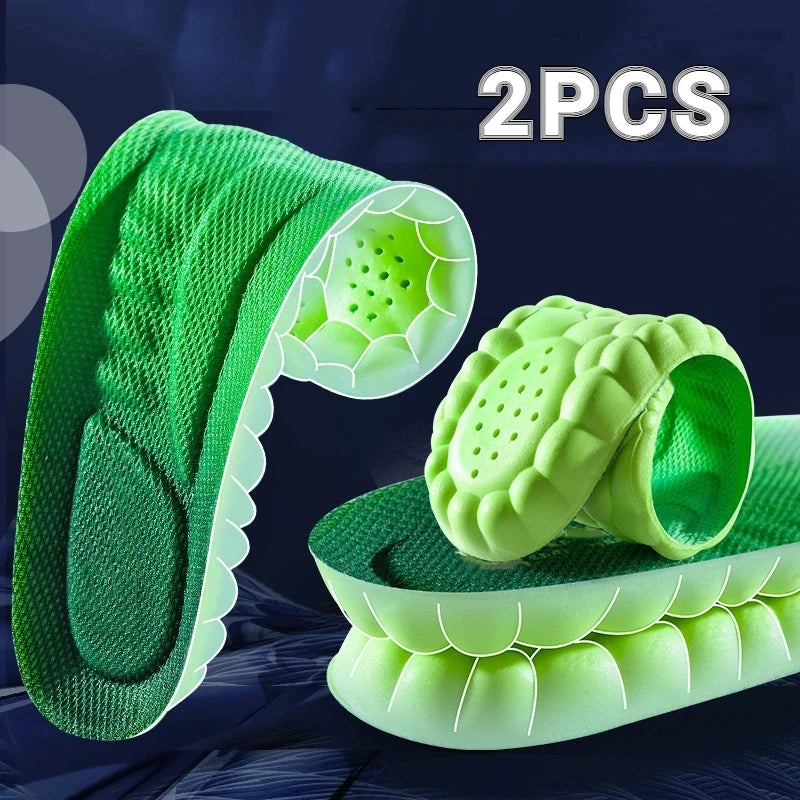 4D Massage Super Soft  Insole Running Orthopedic Inserts