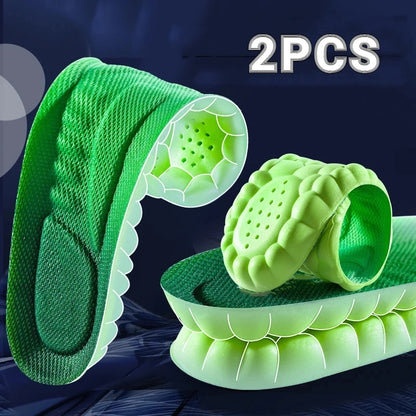 4D Massage Super Soft  Insole Running Orthopedic Inserts