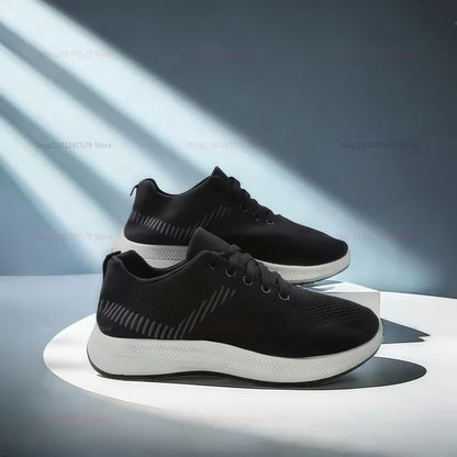 Men's Youth Outdoor Casual Shoes Breathable Running Tennis Shoes Sports Sneakers for Walking Training Active Wear