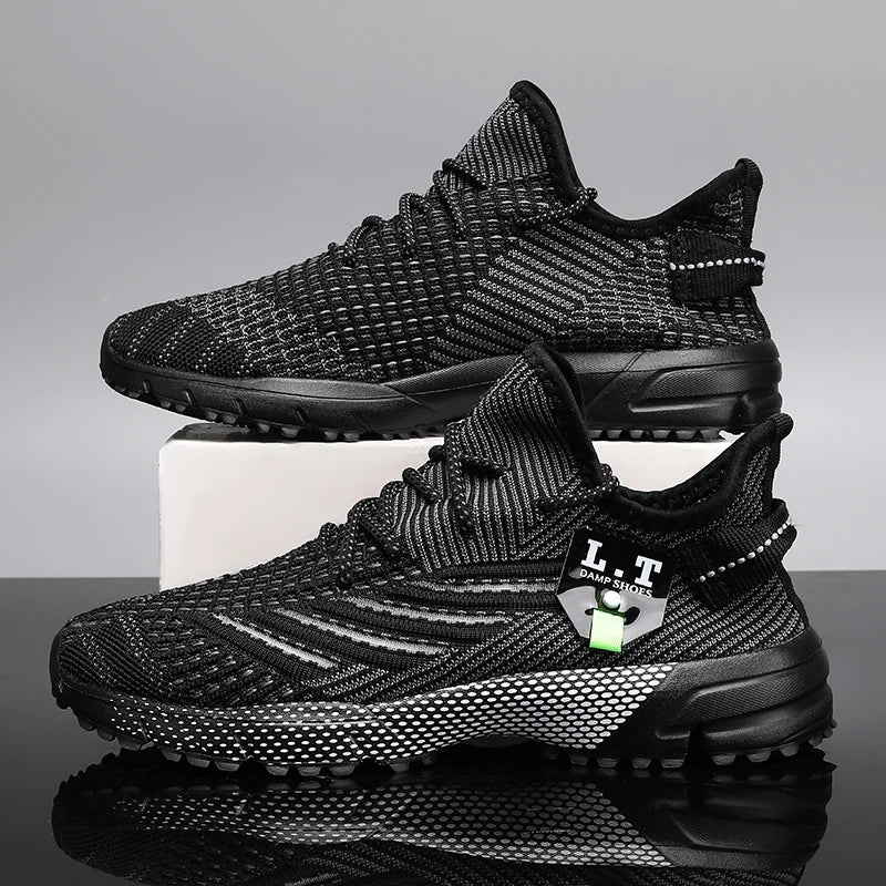 Summer Running Shoes Men Sneakers Casual Shoes Lightweight Big Size 48 Walking Shoes Mesh Breathable Footwear Chaussure Homme