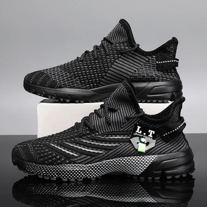 Summer Running Shoes Men Sneakers Casual Shoes Lightweight Big Size 48 Walking Shoes Mesh Breathable Footwear Chaussure Homme