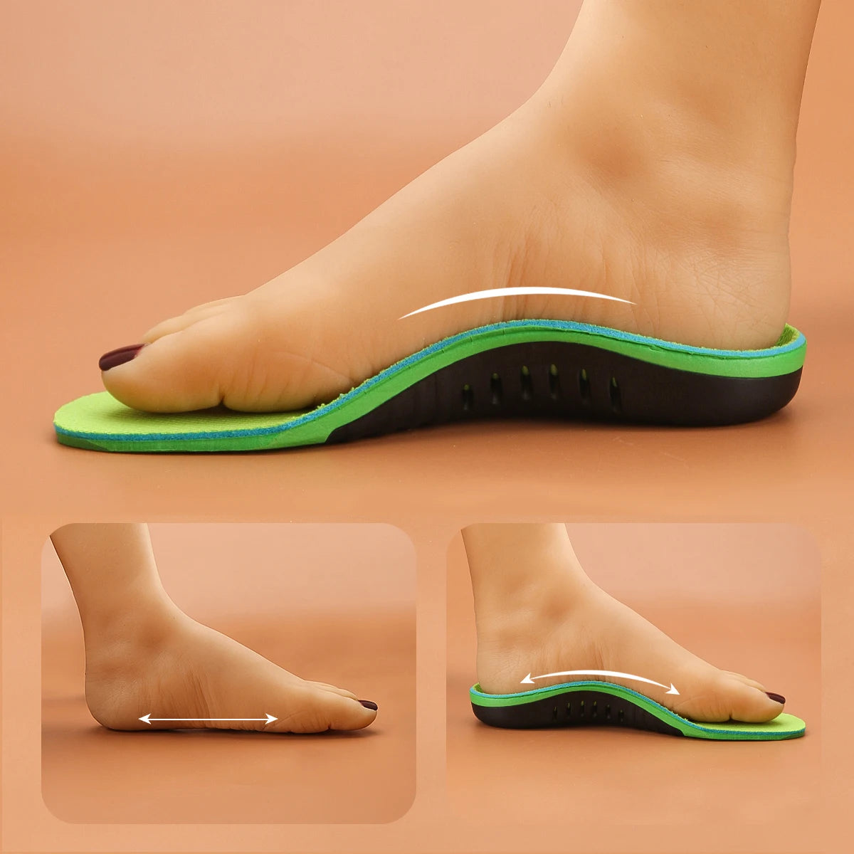 Arch Support Insoles Inserts Men Women - Flat Feet - Orthotic Insoles High Arch for Arch Pain -  Heavy Duty Support Pain Relief