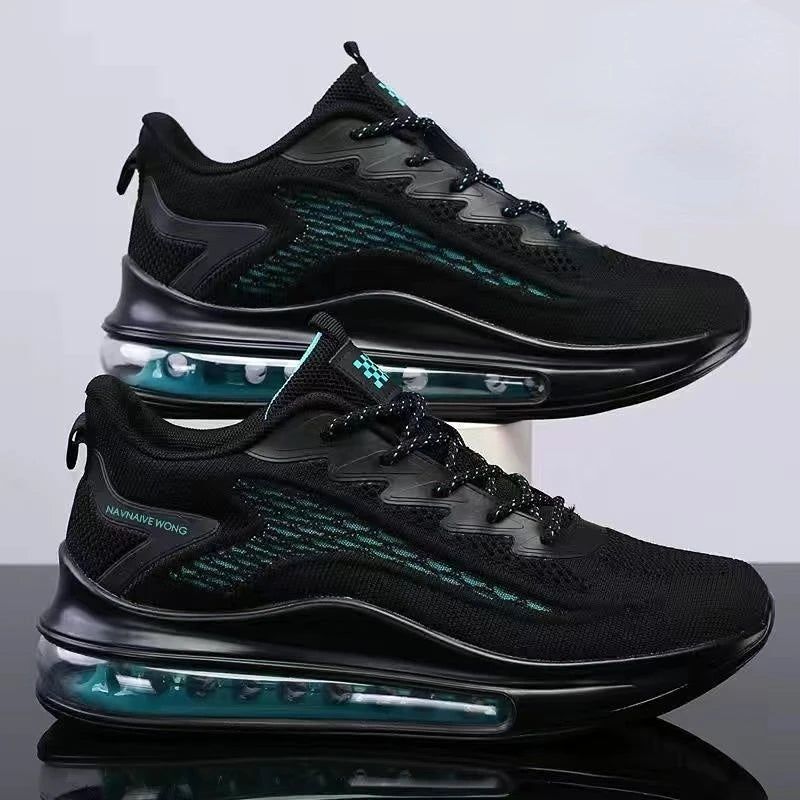 Men Casual Air Cushion Running Shoes Comfortable Male  Autumn New Mesh Breathable  Ligh Soft Sports  Sneakers 2023