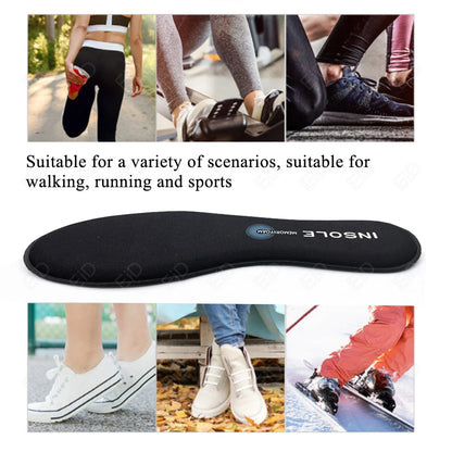 1 Pair Memory Foam Sport Running Soft Insoles For Feet Orthopedic Pad Shock Absorption Arch Support Shoes Sole Plantar Fasciitis