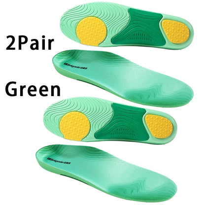 1Pair/2Pair Men's and Women's Sports Insoles Flat Foot Arch Support Orthotic Insoles Shock Absorbing Sole Comfortable Shoe Pads