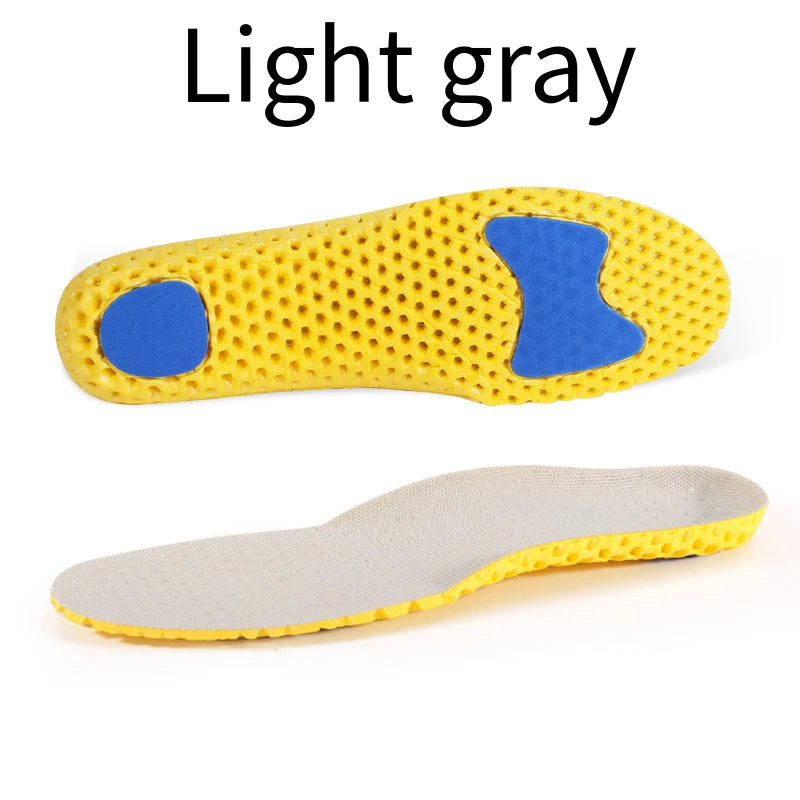 1Pair of Sports Memory Foam Insole Breathable Deodorant Running Pad Support Plug-in Foot Care Insole Men Women Orthopedic Insole