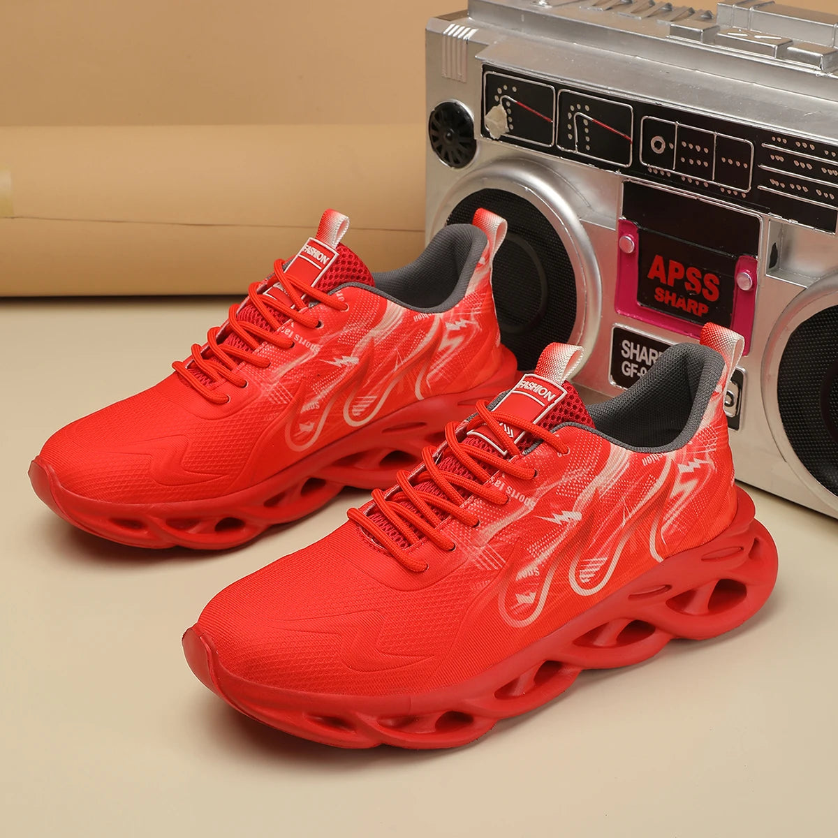 Lightweight Mesh Breathable Comfortable Flat Soft Tennis Shoes Summer Lace-up Sneakers