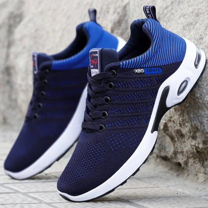 Professional Running Shoes For Men Lightweight Men's Designer Mesh Sneakers Lace-Up Male Outdoor Sports Tennis Shoe