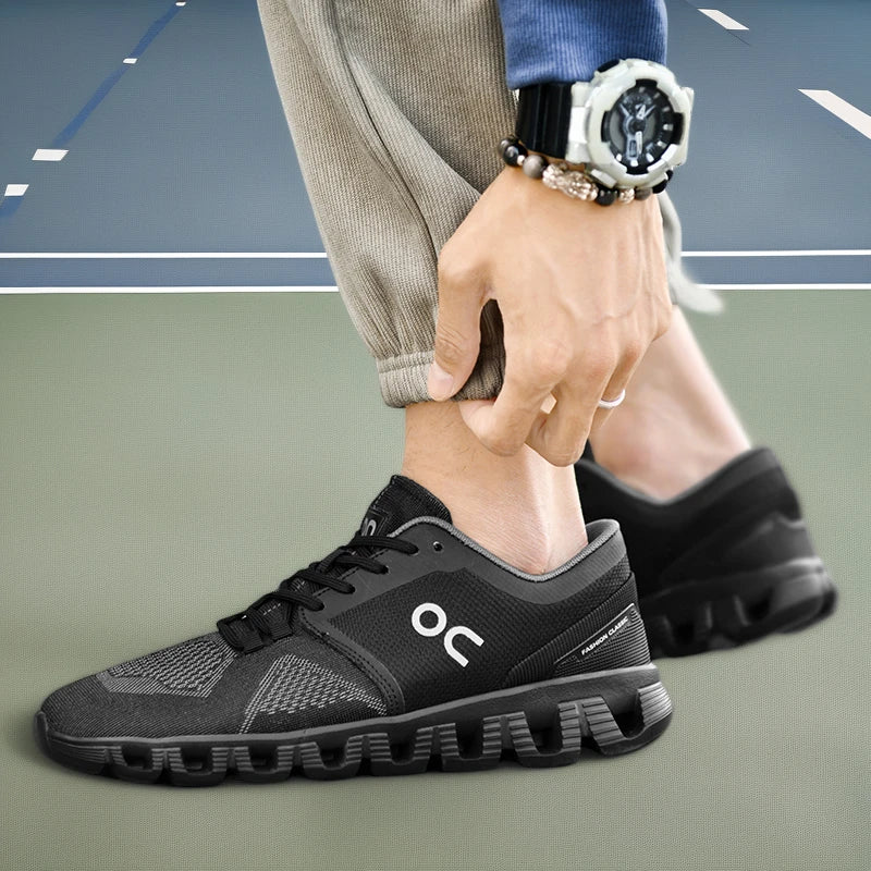 New Running Shoes Mens shoes Shoes Cozy Mesh Breathable lining flick Hollow-out shoe soles Male Tennis trainers Men Walking Shoe